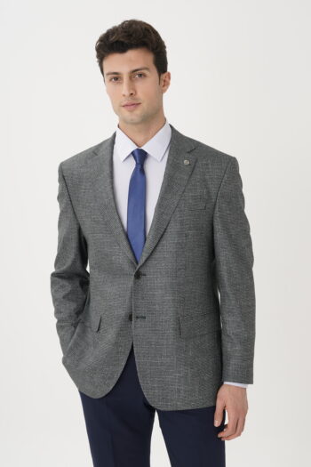 344-3 4 DROP KLASİK TEK CEKET